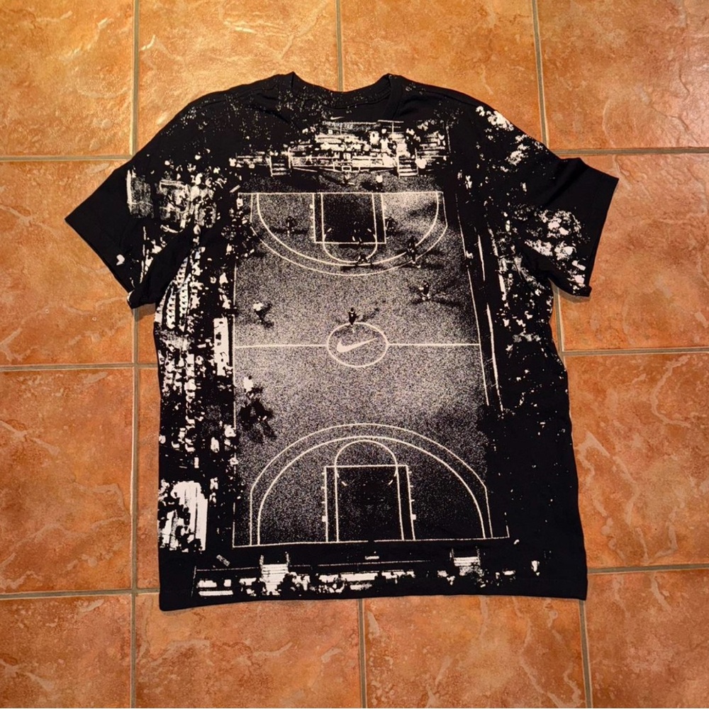 Nike Black and White Graphic Tee